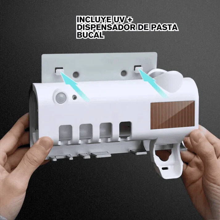 Soporte Esterilizador UV – Cepillos Siempre Libres de Bacterias